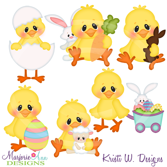 Easter Tweets Cutting Files-Includes Clipart - Click Image to Close